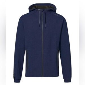 Porsche Design Adidas NWT Men’s Sweat Hoodie Zip Up Sweater Navy Size 2XL